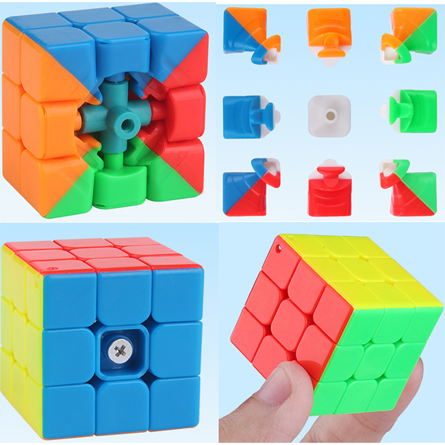 YuXin Jade Kylin V2 3x3x3 Stickerless Magic Cube Keychain